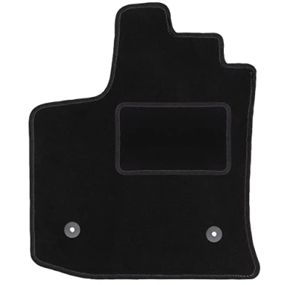 Abbildung von Wielganizator Automatte Passend für Dacia Lodgy Minivan 2012 Velours Autozubehör Auto Fußmatten Fußmatte 1 teilig schwarz