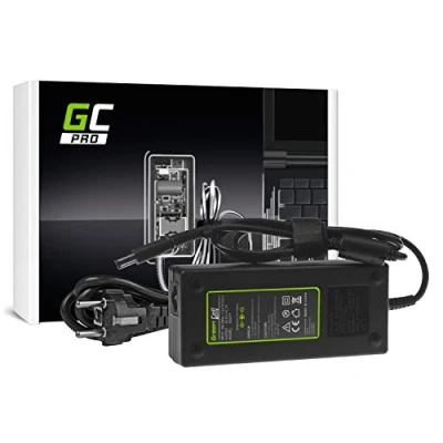 Abbildung von Green Cell PRO 18.5V 6.5A 120W Laptop Ladegerät für HP EliteBook 8530p 8540p 8540w 2530p 6930p 8730w Compaq 6710b 6715b 6730b 6735b 6910p nc6400 nx6310 nx7400 Pavilion DV8 Netzteil inkl. Stromkabel