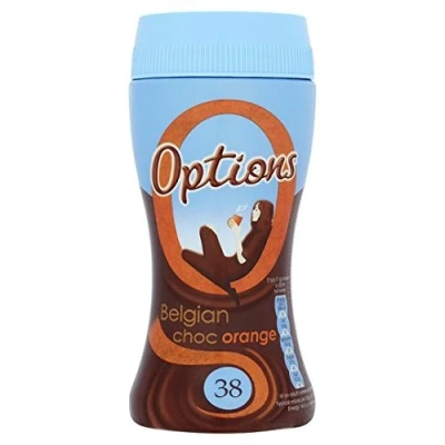 Abbildung von Options Belgian Choc Orange 220g Heiße Schokolade mit Orangengeschmack