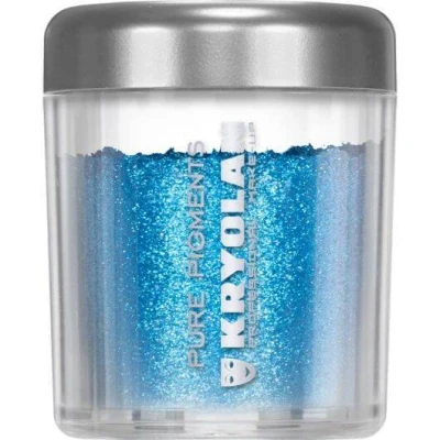 Abbildung von Kryolan Pure Pigments Metallic Lidschatten, Größe: 3 g, blue
