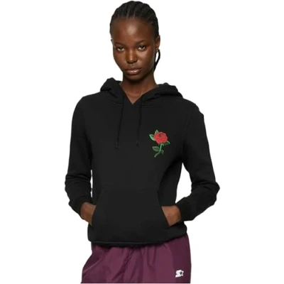 Abbildung von Mister Tee ROSE Kapuzenpullover, Damen, Größe: XS, Black