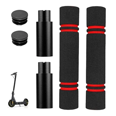 Abbildung von Fututech Verlängerungslenker aus Aluminium für Segway Ninebot F30 Max G30, Lenkertasche Elektroroller, Zubehör, Ersatzteile (schwarz)