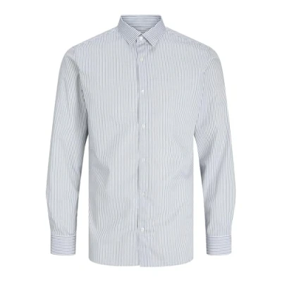 Abbildung von Jack &amp; Jones Jjjoe Print Shirt Businesshemd, Herren, Größe: Small, Medieval blue