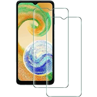 Abbildung von Panzerfolie kompatibel mit Samsung Galaxy A04s Displayschutzfolie, Schutzfolie [kein Glas] 9H,100% Fingerabdrucksensor Nano Tech