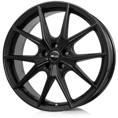 Abbildung von BROCK 5 loch 20Zoll 112mm Alufelge B40 satin black matt lackiert 0580081481 Felge