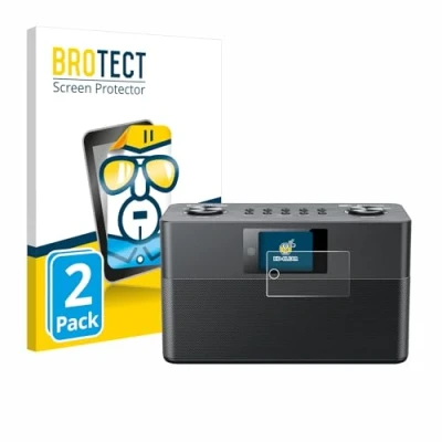 Abbildung von BROTECT (2 Stück Schutzfolie für Kenwood Smart Radio CR ST100S B Displayschutz Folie Ultra Klar