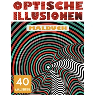 Abbildung von Optische Illusionen Malbuch: Täuschungen Malbuch für Erwachsene