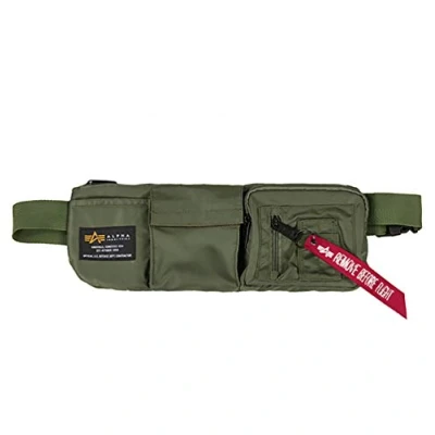 Abbildung von Alpha Industries CREW Utility BAG Unisex Gürteltasche, Größe: One Size, Sage green