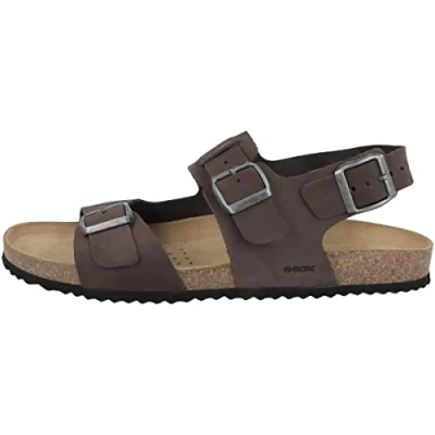 Abbildung von Geox Ghita Riemensandalette, Herren, Größe: 43, Dark coffee Schuhe