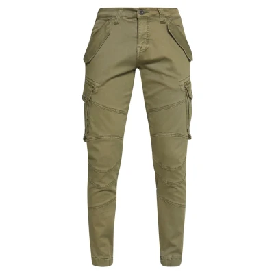 Abbildung von Alpha Industries Combat LW Cargohose, Herren, Größe: 30, Oliv