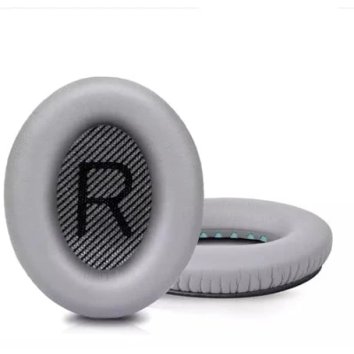 Abbildung von INF Ohrpolster für Bose QuietComfort 15 QC2 QC25 Ae2 Ae2i Ae2w SoundTrue &amp; SoundLink Kopfhörer(1 Paar Grau)