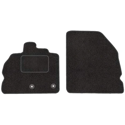 Abbildung von Fußmatten mit Clips 2er Set für Renault Scenic 3 III 2009 2016 Velours Automatten