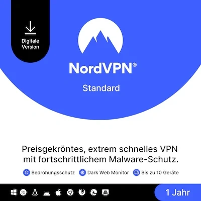 Abbildung von NordVPN VPN Service [12 Monate bis zu 10 Geräte]