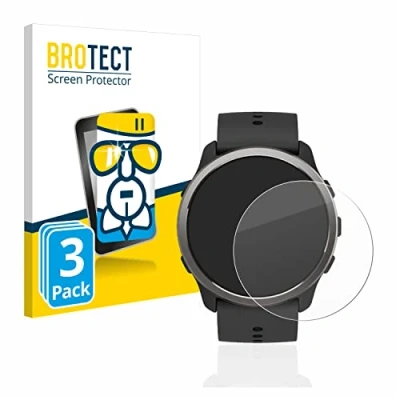 Abbildung von BROTECT Schutzglas für Suunto 5 Peak (3 Stück) Schutzfolie Panzer Folie Glas [Extrem Kratzfest 9H, Anti Fingerprint, Ultra Transparent]