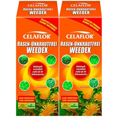 Abbildung von Celaflor Rasen Unkrautfrei Weedex 2 x 400 ml