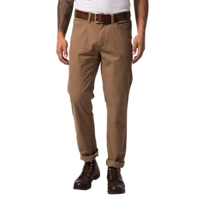Abbildung von JP1880 Bauch Regular FIT Struktur 5POCKET Stoffhose, Herren, Größe: 60, Camel