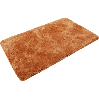 Abbildung von Homie Living Badematte &quot;Porto Azzurro&quot;, Höhe 30 mm, rutschhemmend beschichtet, fußbodenheizungsgeeignet schnell trocknend, Badteppich, uni, rechteckig &amp; rund, waschbar, Badezimmerteppich