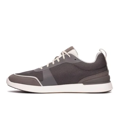 Abbildung von Clarks Herren Lt Lace Sneaker, Grey Knit, 44.5 EU