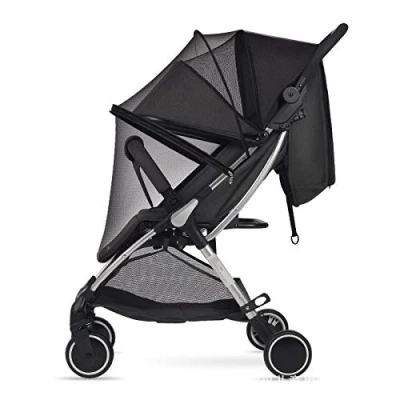Abbildung von BAYINBROOK Universal Sonnenschirm, Sonnenverdeck, Sonnenschutz Markise Sonnensegel, Schatten Baldachin für Kinderwagen und Buggy (Mosquito Net)