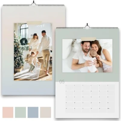 Abbildung von Things of Happiness Kalender zum Selbstbasteln DIY Fotokalender Bastelkalender, Kalender, keine Jahresangabe, DIN A4 Format
