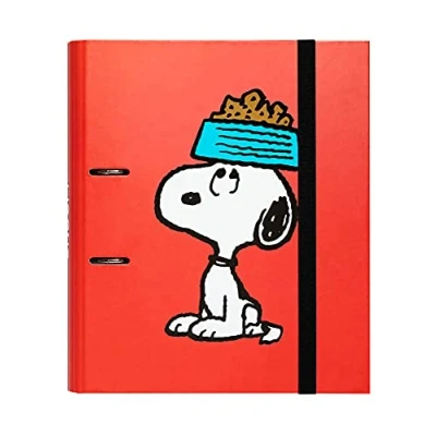 Abbildung von Grupo Erik Ringordner A4 Schmal 2 Ringe Snoopy Aktenordner Ringbuch Büro Zubehör Schul Fanartikel