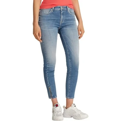 Abbildung von Tommy Jeans Sophie Ankle Skinny Fit, Damen, Größe: 28x32, Denim medium