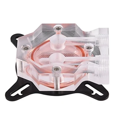Abbildung von Richer R Computer GPU Water Block, Universal PC Grafikkarte Wasserkühlung Block Waterblock Flüssigkeitskühler Wasserkühlblock mit Kupfer Basis für
