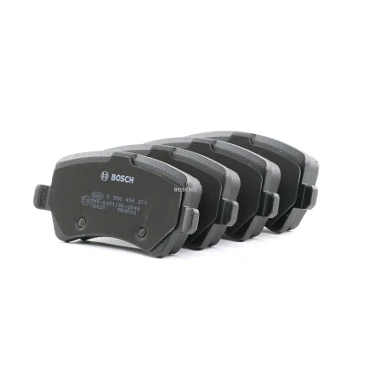 Abbildung von BOSCH 0 986 494 213 Bremsbelagsatz Low Metallic mit Schrauben Zubehör VOLVO: XC60 I, V70 3, XC70 II Kombi, FORD: S Max Mk1 MPV, Galaxy Mk2 MPV