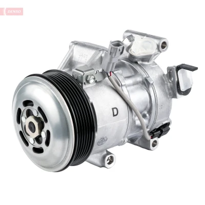 Abbildung von DENSO DCP50317 Kompressor 5TSE10C PAG 46 YF R 134a, 1234yf TOYOTA: Yaris III Schrägheck