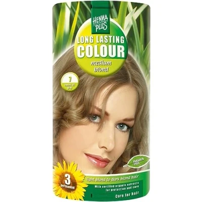 Abbildung von Hennaplus 49136 Long Lasting Colour 7 Medium Blond
