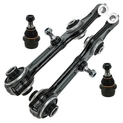 Abbildung von BESTPRICE 2x Querlenker Vorderachse unten links &amp; rechts mit Traggelenk Kompatibel MERCEDES BENZ CLS (C219), E Klasse (W211), T Model (S211)