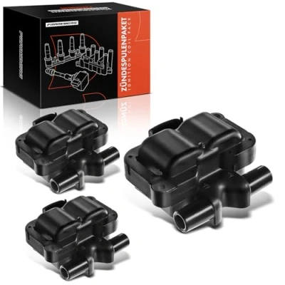 Abbildung von 3x Zündspule für Cabrio Fortwo City Coupe Crossblade 450 Roadster 452 I3 0.6L 0.7L 1998 2007 A1601587703