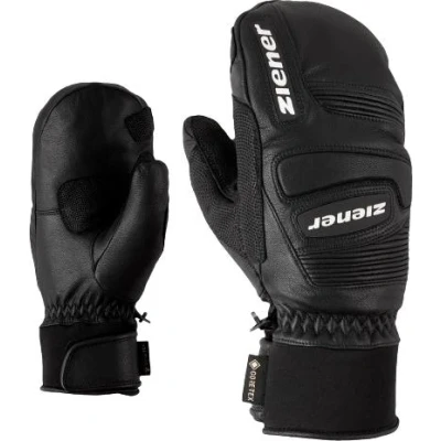Abbildung von Ziener Erwachsene Ski fäustling/Wintersport, Wasserdicht, Atmungsaktiv, Gore tex, Primaloft, Leder, Rennlauf GUARDI GTX + Plus warm PR Mitten, Black, 10,5, 801062