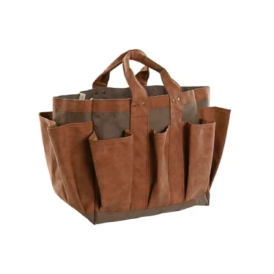 Abbildung von Home ESPRIT Werkzeugtasche Garten Braun 47 x 18 27 cm
