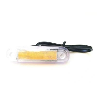 Abbildung von LED Umrissleuchte Begrenzungsleuchte 110x30,5x18 12V 24V Gelb PKW LKW Anhänger