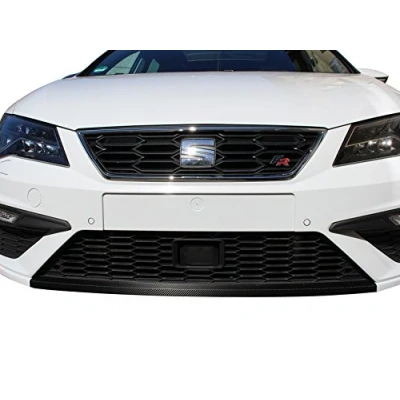 Abbildung von Finest Folia Spoilerschwert Folie Lippe Frontspoiler Splitter (Carbon, D050 5F ab 2017 Facelift)