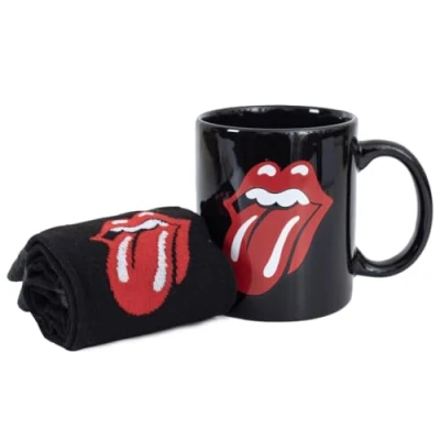 Abbildung von The Rolling Stones Tasse &amp; Socken Geschenk Set
