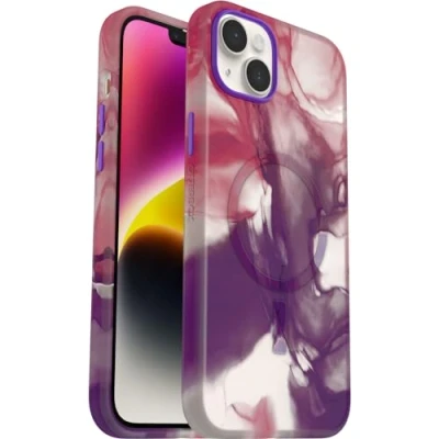 Abbildung von OtterBox Slim &amp; Sturdy Serie Hülle für iPhone 14 Plus mit MagSafe, stoßfest, sturzsicher, ultraschlank, dünne schützende Hülle, Getestet nach Militärstandard, Agrias