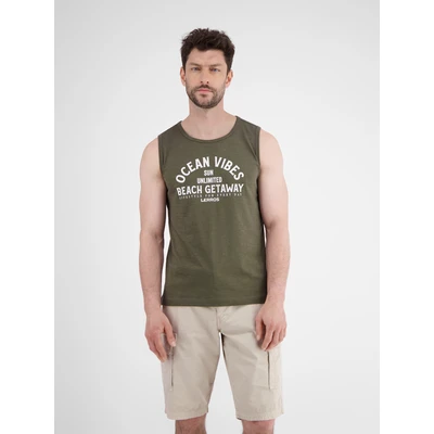 Abbildung von LERROS Muskelshirt Herren Tanktop mit Brustprint
