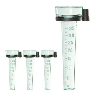 Abbildung von relaxdays 4er Set Regenmesser
