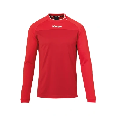 Abbildung von Kempa Prime Langarmshirt, Größe: XXL, Chilirot rot