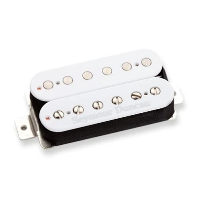 Abbildung von Seymour Duncan SH 5 W Humbucker Custom Micro pour Guitare Electrique Blanc