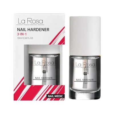 Abbildung von La Rosa NAIL Medic HARDENER 3in1 Nagelhärterer 10 ml