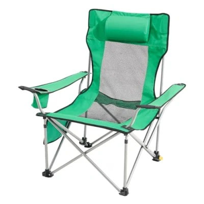 Abbildung von VEVOR Liegestuhl Campingstuhl Gartenstuhl Strandliege Klappstuhl 150kg Grün