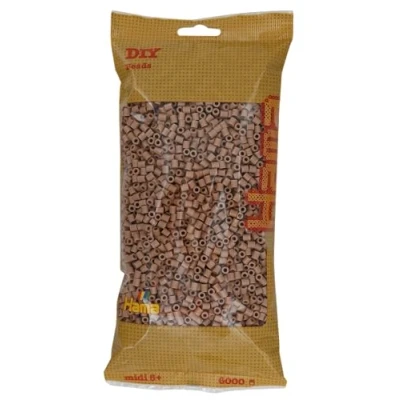 Abbildung von Hama midi Perlen 6000Stück hell nougat