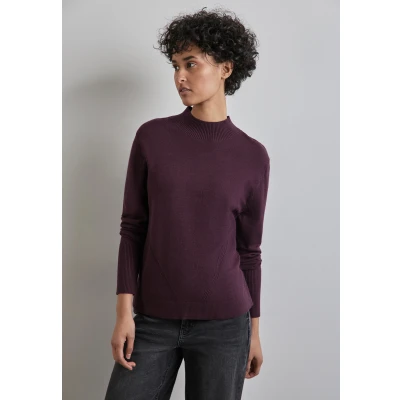 Abbildung von Street One Turtleneck Strickpullover, Damen, Größe: 36, Rot