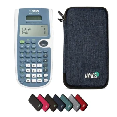 Abbildung von CALCUSO Sparpaket Blau vom Taschenrechner TI 30XS MultiView