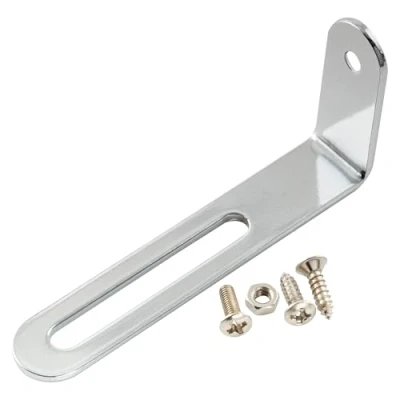 Abbildung von Musiclily Pro Universal LP Schlagbrett Haltebügel Pickguard Bracket für Les Paul Style E Gitarre, Chrom