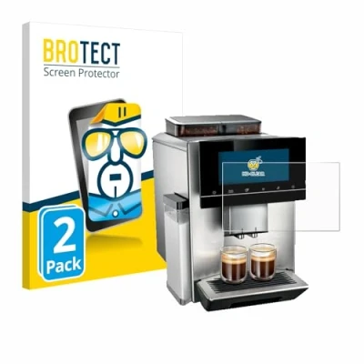 Abbildung von BROTECT (2 Stück Schutzfolie für Siemens EQ900 TQ907D03 Displayschutz Folie Ultra Klar