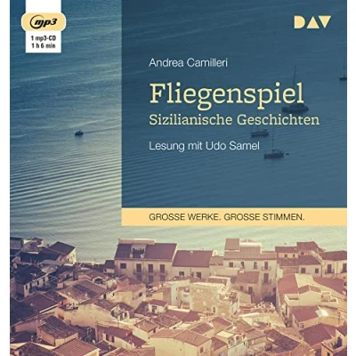 Abbildung von Fliegenspiel. Sizilianische Geschichten: Lesung mit Udo Samel (1 mp3 CD)
